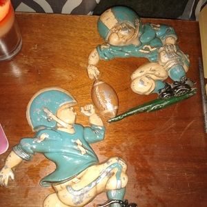 1976 homco football wall hangings